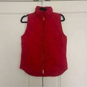 JCrew Excursion Vest in Red size XS